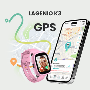 Montre connectée pour enfants LAGENIO K3 4G avec carte SIM, écran tactile TFT de 1,7 pouce, <span class=keywords><strong>appel</strong></span> vidéo, étanche IP68, GPS, WIFI, montre connectée pour enfants - Product Image 2