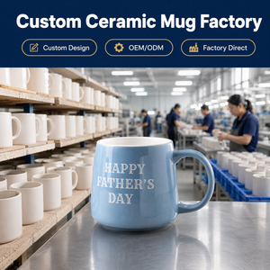 แก้วมักลายวันพ่อสำหรับคุณพ่อแก้วกาแฟเซรามิคแก้วดีไซน์ใหม่ - Product Image 4