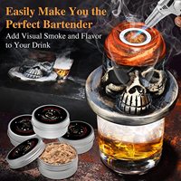 WEIBU 2023 vente en gros meilleures ventes de produits Whisky Fumeur Fumeur Infuseur Kit cadeau pour hommes Père Bois Boisson Bar Outils Morden