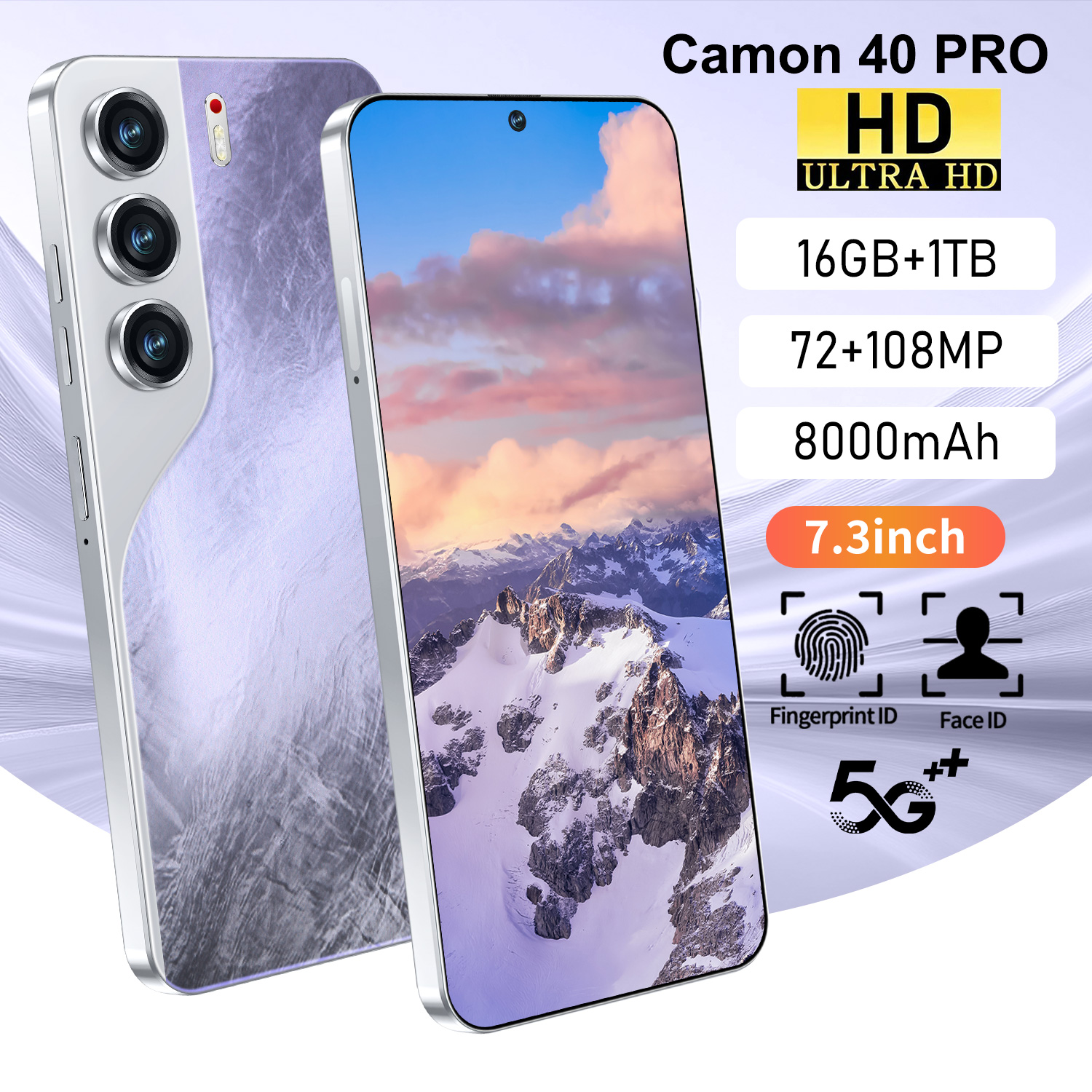 New Camon 40 Global Version 5G Unlocked Android Smartphones