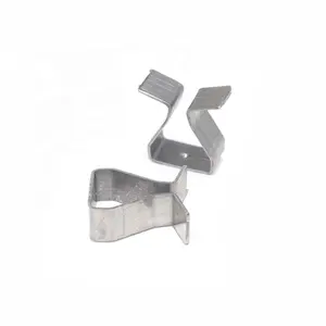 OEM Design Metal Clip Spring Steel V Shape Clamp Metal Clamp Bracket