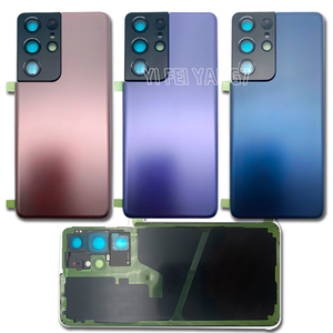 Couvercle de batterie de remplacement pour Samsung S21 Ultra S6 S7 S8 S9 S10 S20 S22 S22 + s22U <span class=keywords><strong>nore</strong></span> 20 Back Housing Rear Glass Cover - Product Image 4