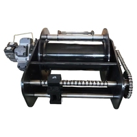 10000/11000/12000 Lbs livres 5T 5000kg bateau de pêche marin treuil hydraulique utilisé avec guide de corde synthétique à vendre