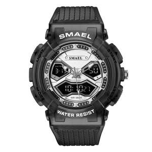 <span class=keywords><strong>Montre</strong></span> de sport pour <span class=keywords><strong>homme</strong></span> SMAEL 8073, <span class=keywords><strong>montre</strong></span> résistante, lumineuse, multifonctionnelle, <span class=keywords><strong>montre</strong></span>-bracelet à double affichage, <span class=keywords><strong>montre</strong></span> numérique à quartz - Product Image 3