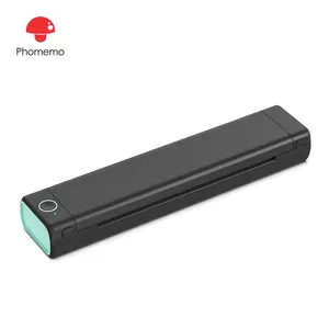 Phomemo 신상품 블루투스 프린터 잉크 없는 프린터 전화 잉크 없는 휴대용 프린터 M08F 호환