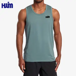 Camicia sportiva da bodybuilding di alta qualità canotte per il fitness in cotone bianco senza maniche da palestra canotta da corsa per