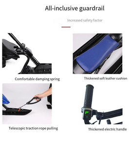 Vente directe d'usine, luge électrique pour enfants avec freins, pour adultes et enfants, divertissement hivernal, luge, <span class=keywords><strong>snowboard</strong></span> - Product Image 6