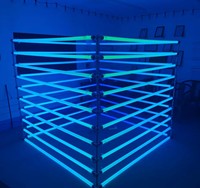Tubo RGB Programable de 360 Grados con Control SPI para Decoración de Escenarios, Festivales de Música, Parques, Bares y Conferencias