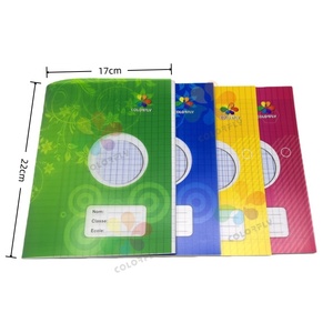 A5 taglie francese poll PP Cover <span class=keywords><strong>Notebook</strong></span> alla rinfusa materiale scolastico Design impermeabile prezzo accessibile appositamente per gli studenti africani - Product Image 3