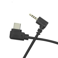 Cable de Control Remoto USB Tipo C de 2.5mm con Resorte para Cámaras SC RSS-P a GH4 GH5 G7 G8 G9, Revestimiento de PVC y Blindaje Combinado