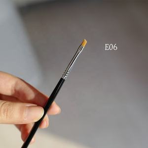 Kit de pinceaux de maquillage en <span class=keywords><strong>henné</strong></span>, ensemble de 4 pièces, outil professionnel de qualité supérieure, pour application de fard à paupières, nouveauté - Product Image 6