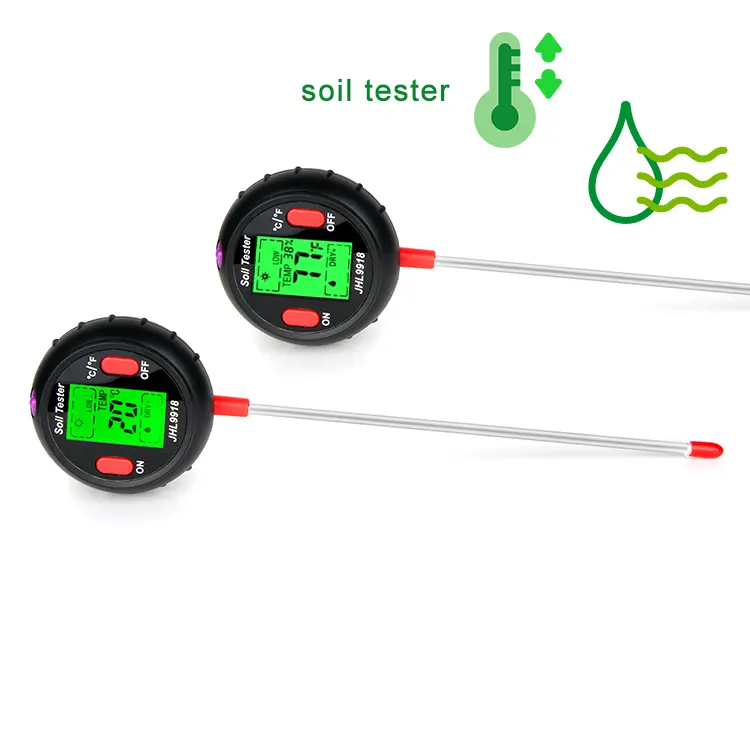 1 में 5 मिट्टी सर्वेक्षण साधन मिट्टी पीएच नमी परीक्षक के लिए फूल और घास रोपण