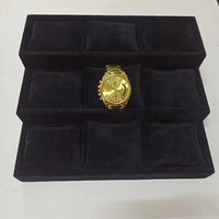 Plateau de rangement et de présentation pour montres et bijoux Qimei JH616, en stock usine