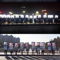 Extérieur Portable LED publicité boîte à lumière promotionnel mobile affichage numérique LCD écran sac à dos humain marche panneau d'affichage IP65
