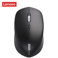 Mouse Nirkabel Lenovo N220 Asli 2.4GHz Portabel Optik dengan Daya Tahan Baterai Lama untuk Bisnis dan Rumah