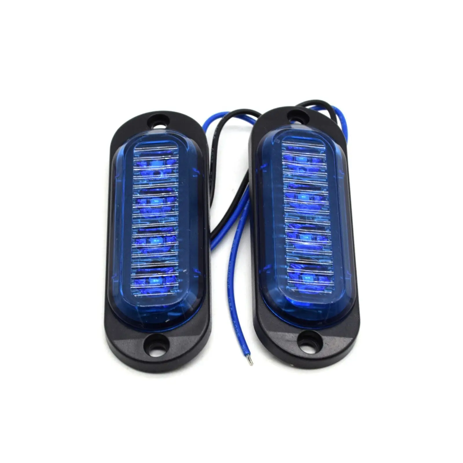 Hot Sale Car / Truck Super Bright Flash 6 Led Vehicle Led Trailer Truck Side Marker Indicator Light For Truck Trailer 24V