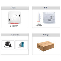 Lector de tarjetas UHF RFID de largo alcance impermeable para exteriores, 20 metros, para estacionamiento de automóviles, Material ABS, frecuencia de 860-960MHz