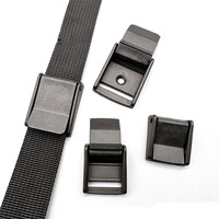 Boucle à came en plastique réglable multi-tailles 1 pouce (25 mm) pour sangles, ceintures, sangles de travail et sacs
