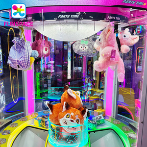 Funspace Máquina de juego de regalo de Arcade para fiesta de aperitivos para niños de 4 jugadores con monedas Máquina de juego para niños con canje de boletos - Product Image 5