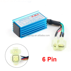 139QMB 147QMD 152QMI 157QMJ Performance ATV CDI 6 PIN 4+2 6 Pin AC Nouveau C.D.I de course pour GY6 <span class=keywords><strong>50CC</strong></span> 125CC 150CC ATV Mope <span class=keywords><strong>Scooter</strong></span> - Product Image 3
