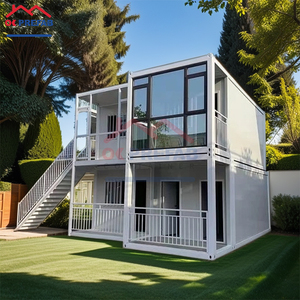 Okprefab hiện đại prefab Tiny có thể tháo rời ngôi nhà nhỏ Modular nhanh chóng prefab bê tông Tiny prefab nhà để bán - Product Image 5