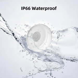 Detector de Água Portátil Sem Fio Zigbee ABS IP66 à Prova d'Água com Alcance de 80m para Sistema de Segurança Residencial Inteligente Aplicativo Tuya Smart - Product Image 4