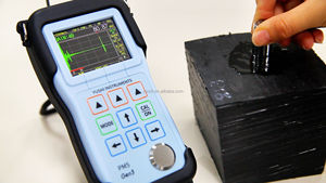 OEM Echtzeit-Kommunikations-Bluetooth UT-Gerät YUSHI Hochpräzises Ultraschall-Dickenmessgerät mit Echtzeit A-Scan B-Scan - Product Image 3