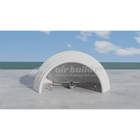 Structure de stockage gonflable imperméable durable de conception innovante, hangar pour hélicoptères et avions, tente d'abri