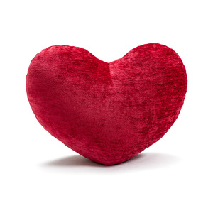 Oreillers rouges de Noël coussins couverture tissu de velours en forme de <span class=keywords><strong>coeur</strong></span> pour taie d'oreiller - Product Image 6