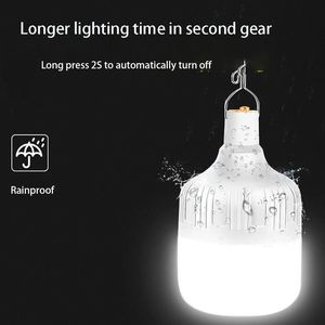 Linterna LED Portátil para Camping, Iluminación de Emergencia para Tiendas de Campaña, Lámpara Recargable de Alta Potencia - Product Image 4