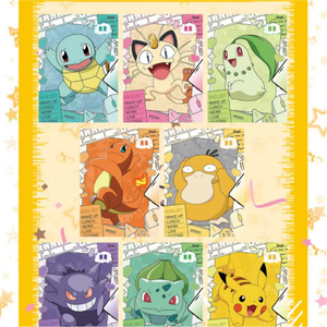 Cartes de jeu de table familiales DW, motif anime dessiné à la main, <span class=keywords><strong>en</strong></span> PVC, impression couleur, coffret cadeau - Product Image 3