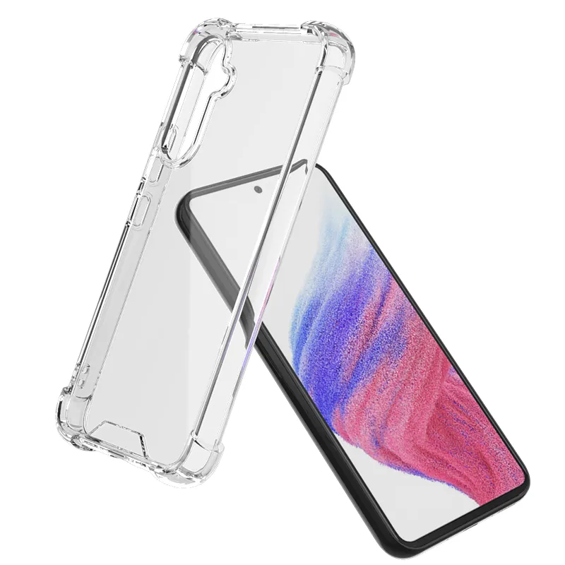 Venta caliente Protector para Samsung A54 5G con Airbag antichoque TPU + PC Crystal Clear Phone Cases para Galaxy A14 24 34