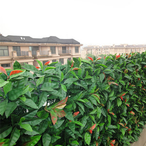 Panneau de clôture artificiel Anti-UV, 1 pièce, de haute qualité, clôture, feuilles de saucière, tapis à plantes mur - Product Image 6