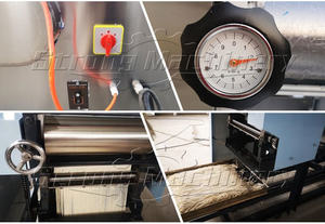 Industrial automático China nuevo fabricante de Pasta máquina de fabricación de fideos comercial impulsada por motor de alta capacidad 140-320 kg/h 220V/380V - Product Image 5