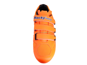 Calzado deportivo para hombre, color naranja brillante, estilo Rocky, para remo y actividades al aire libre, diseño de hebilla personalizado OEM, proveedor chino, gran demanda, MOQ bajo. - Product Image 4