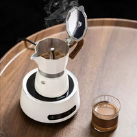 Carafe à café en verre borosilicate de haute qualité avec couvercle transparent pour usage professionnel dans les cafés