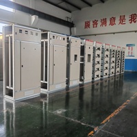 Système de tableau de distribution électrique en acier Huaxing MNS, armoire de commande électrique, tableau de distribution IP40, alimentation électrique multi-tension