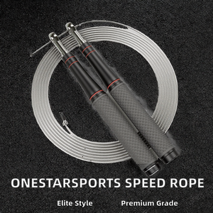Corde à sauter de haute qualité, équipement d'entraînement de fitness, corde en PVC réglable, alliage d'aluminium pour l'entraînement - Product Image 2