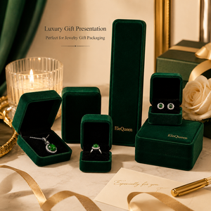 Cajas de joyería personalizadas con tapa abatible y lazo de cinta, logotipo de marca personalizado para pequeños negocios minoristas y marcas independientes - Product Image 4