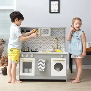 Als De Echte Koken Set Voor Kids 2021 Innovatieve Houten Spelen Keuken Set Speelgoed Voor Verkoop