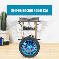 Tscinbuny Évitement d'obstacles à ultrasons APP Télécommande Kit de robot d'équilibre intelligent vertical auto-équilibrant pour cartes de développement