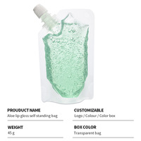 50ml DIY Versagel Transparent Hydratant Brillant À Lèvres Base Huile À Lèvres Base Premade Organique Clair Sheer Lipgloss Base Gel En Gros