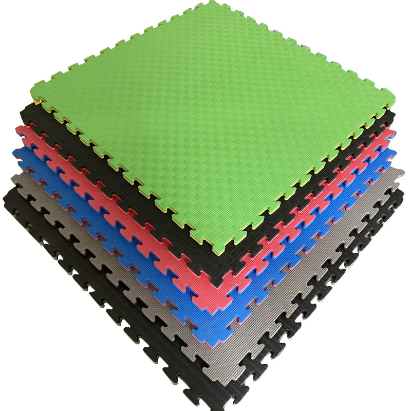 Сверхтолстый Коврик-пазл для упражнений, 3/4 дюйма, татами, Eva, пенопластовые коврики для боевого искусства, сцепляющиеся плитки для мягкой тренировки, напольное покрытие