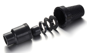 Valve à pied en plastique PVC, 1 pièce, toutes tailles <span class=keywords><strong>de</strong></span> 1/2 à 4 pouces, pour <span class=keywords><strong>pompe</strong></span> à eau - Product Image 4