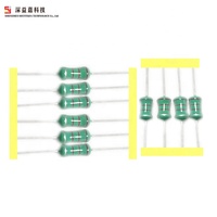 Nouvelle Bobine d'Inductance Axiale Anti-Explosion et Résistante à la Chaleur 470mH 820uH avec Emballage en Résine de Silicium pour PCB LED