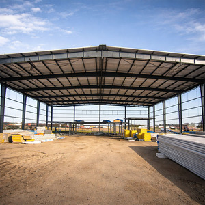 Nave Industrial Prefabricada de Acero Galvanizado de Alta Calidad, Estructura de Acero para Almacenes, <span class=keywords><strong>Edificio</strong></span> Prefabricado - Product Image 2