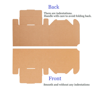 Tùy chỉnh in logo các tông sóng vuông Hộp Quà Tặng bưu phẩm vận chuyển giấy cho sơn móng tay dầu mỹ phẩm - Product Image 6
