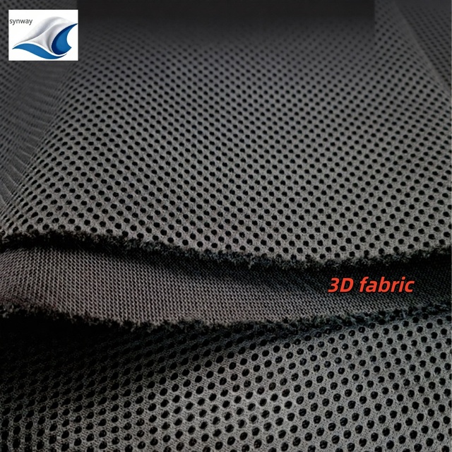 3D Dense Hole Mesh Polyester Auto Textile 260GSM Wrinkle Resistant Eco Friendly Fabric for Car Mat Seat Sofa Bedding Accessories