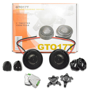ทวีตเตอร์ติดรถยนต์ GTO17T ขนาด 60 มม. กำลังขับสูงสุด 150 วัตต์ ความต้านทาน 4 โอห์ม วอยซ์คอยล์เดี่ยว สำหรับระบบเสียงในรถยนต์ - Product Image 1