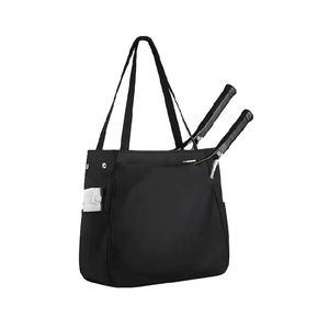 Sac de sport spacieux pour femmes, certifié BSCI, pour raquettes de pickleball, squash et tennis, sac à bandoulière, sac de transport pour 2 raquettes avec compartiment pour bouteille d'eau - Product Image 1